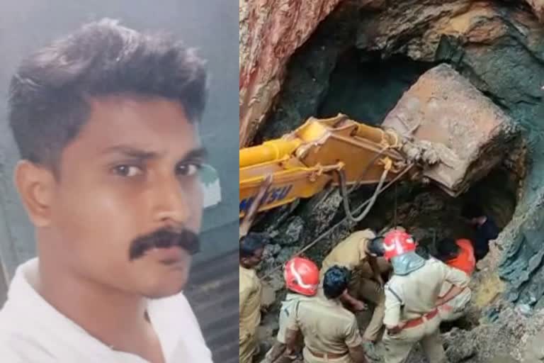 kollam Sudhir body recovered from well  kollam Sudheer who trapped inside collapsed well body recovered  കിണറ്റിൽ അകപ്പെട്ട സുധീറിൻ്റെ മൃതദേഹം പുറത്തെടുത്തു  കൊല്ലം കിണർ നിർമാണത്തിനിടെ അപകടം  കൊട്ടിയം തഴുത്തല കാറ്റാടിമുക്ക് കിമർ അപകടം  സുധീർ മൃതദേഹം പുറത്തെടുത്തു  Sudhirs body was exhumed from well