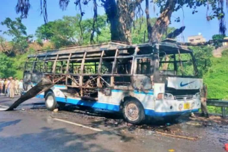 At least 3 killed and 22 injured as bus catches fire in J&Ks Katra