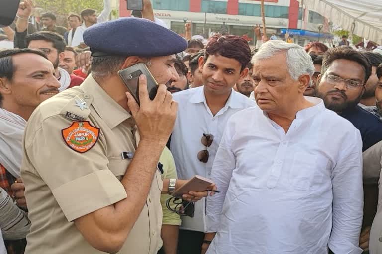 Kirori Lal Meena slammed Gehlot government In Jaipur