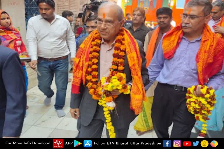 श्री राम मंदिर निर्माण समिति के अध्यक्ष नृपेंद्र मिश्र पहुंचे अयोध्या, दो दिवसीय बैठक में होंगे शामिल,कार्य प्रगति की होगी समीक्षा