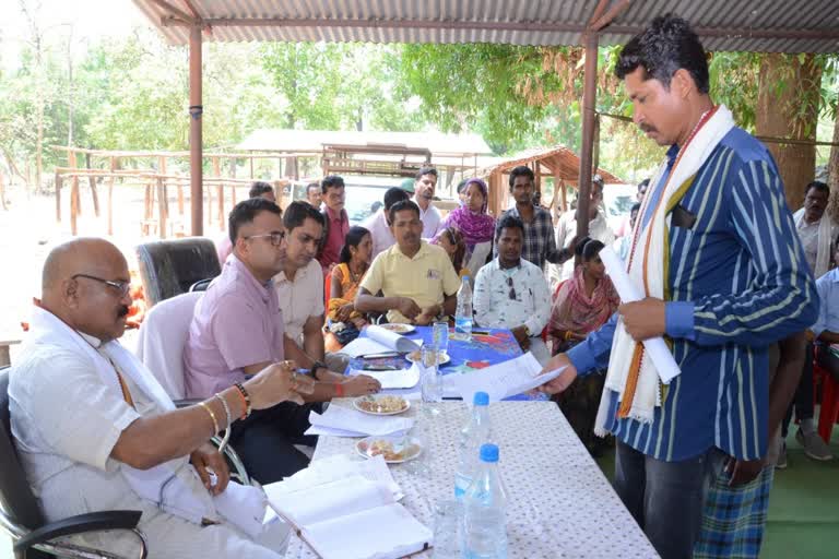 Janchaupal in Naxal affected villages of Kanker