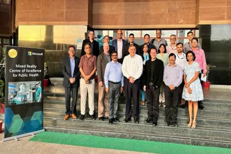 MOU between Jodhpur Aiims and microsoft India