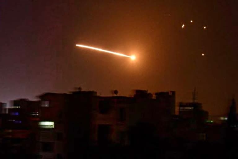 Israel fires missiles at Syria