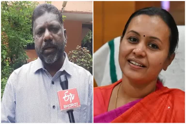 Allegation against Veena George  veena george complaint against Chittayam gopakumar  വീണ ജോര്‍ജിനെതിരെ ചിറ്റയം ഗോപകുമാര്‍  ചിറ്റയം ഗോപകുമാറിനെതിരെ പരാതിയുമായി വീണ ജോര്‍ജ്‌