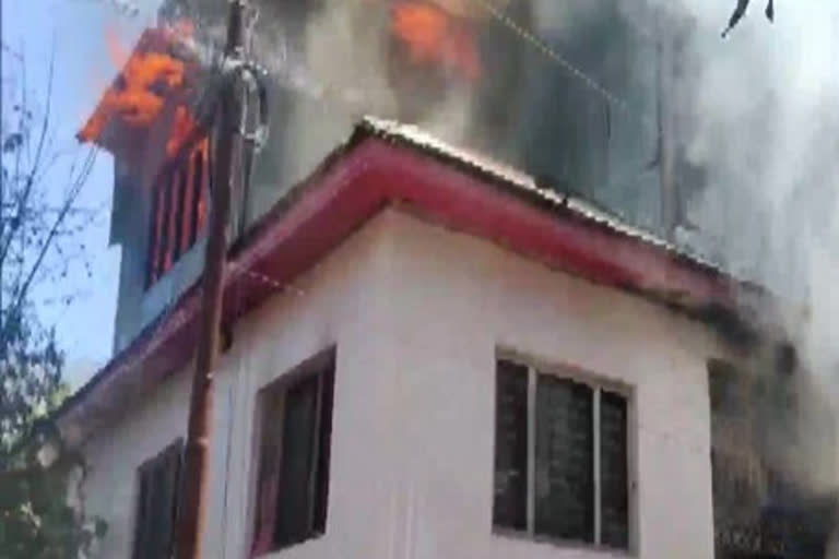 Fire breaks out in Kishtwar