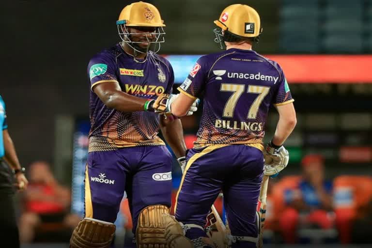 Kolkata Knight Riders vs Sunrisers Hyderabad  IPL 2022  ഐപിഎൽ 2022  IPL 2022 Kolkata knight riders set 178 runs target for Sunrisers Hyderabad  IPL 2022 KKR Sets 178 target to SRH  കൊല്‍ക്കത്തയ്‌ക്കെതിരെ ഹൈദരാബാദിന് 178 റണ്‍സ് വിജയലക്ഷ്യം  IPL 2022 റസൽ കസറി കൊല്‍ക്കത്തയ്‌ക്കെതിരെ ഹൈദരാബാദിന് 178 റണ്‍സ് വിജയലക്ഷ്യം  IPL updates  കൊല്‍ക്കത്ത നൈറ്റ് റൈഡേഴ്‌സിനെതിരെ സണ്‍റൈസേഴ്‌സ് ഹൈദരാബാദ്  Andre russel