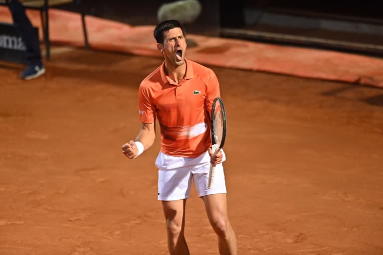 Novak Djokovic  Novak Djokovic wins 1000th Tour level match  Italian Open  Casper Ruud