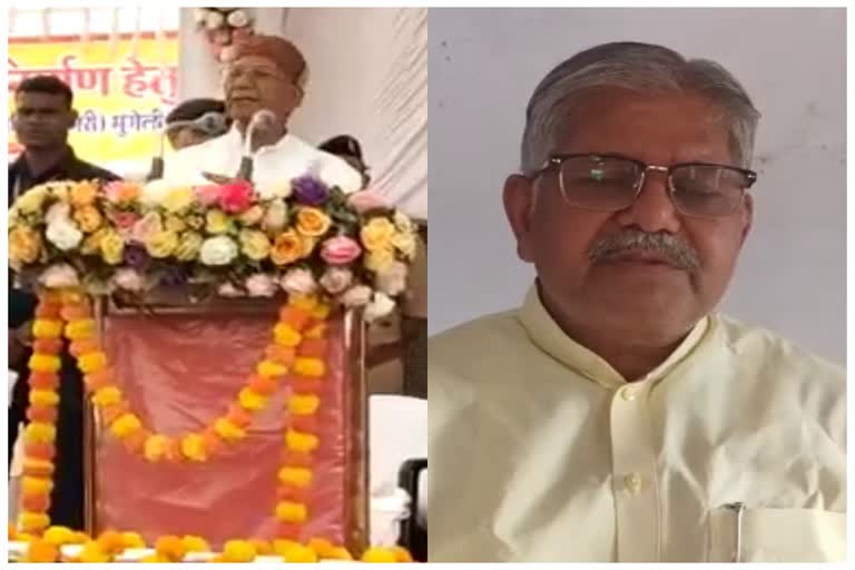 Dharamlal Kaushik praised Tamradhwaj Sahu