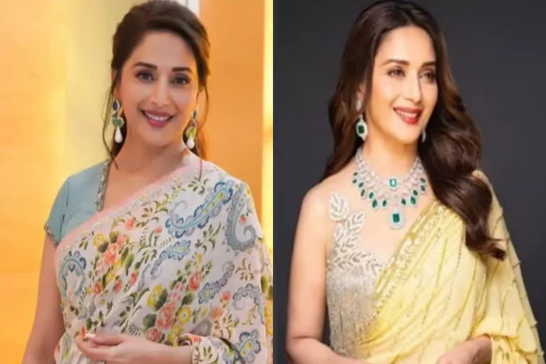 madhuri dixit 55th birthday  madhuri dixit mf hussain  mf hussain madhuri dixit  madhuri dixit actress  മാധുരി ദീക്ഷിത് 55ാം പിറന്നാള്‍  മാധുരി ദീക്ഷിത് എംഎഫ് ഹുസൈന്‍  എംഎഫ് ഹുസൈന്‍ മാധുരി ദീക്ഷിത്