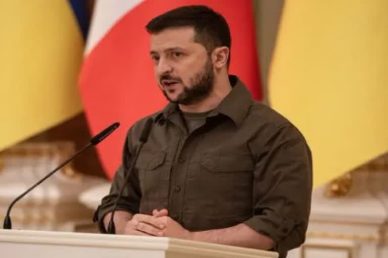 Ukrainian President Volodymyr Zelensky