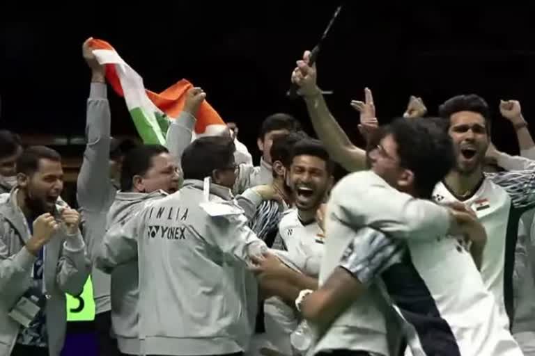 بھارت نے تاریخ رقم کی، پہلی بار تھامس کپ جیتا