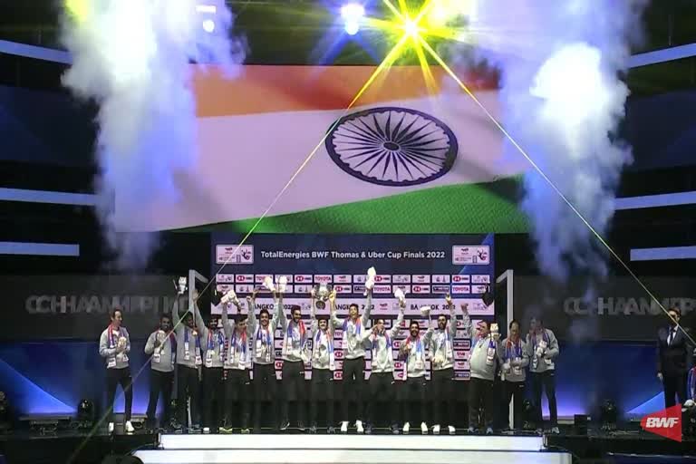 India Wins Thomas Cup