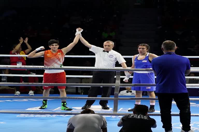 Womens World Boxing Championships  Nikhat Zareen  Parveen  Anamika  Jaismine  നിഖാത് സരീൻ  പർവീൺ  അനാമിക  ജെയ്‌സ്‌മിൻ  വനിത ലോക ബോക്‌സിങ് ചാമ്പ്യൻഷിപ്പ്