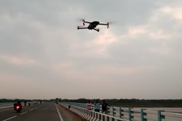 CCTV and Drone Surveillance to Stop Sand Theft from Phulhar River