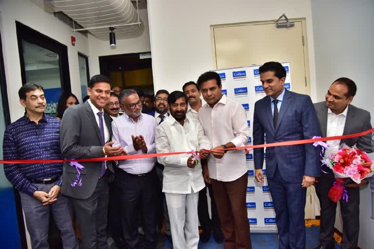 KTR Inaugurates Colliers India Company