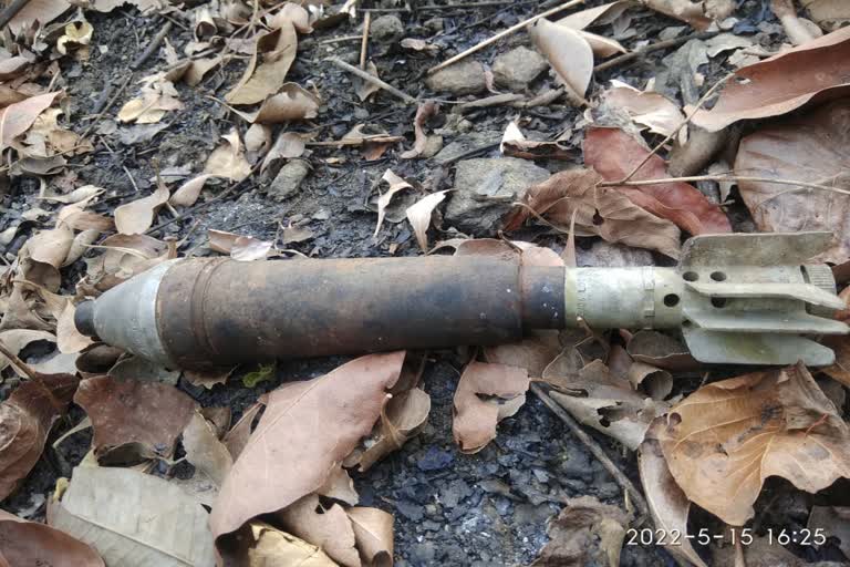 Bomb and rocket launcher found near Elmagunda camp in Sukma