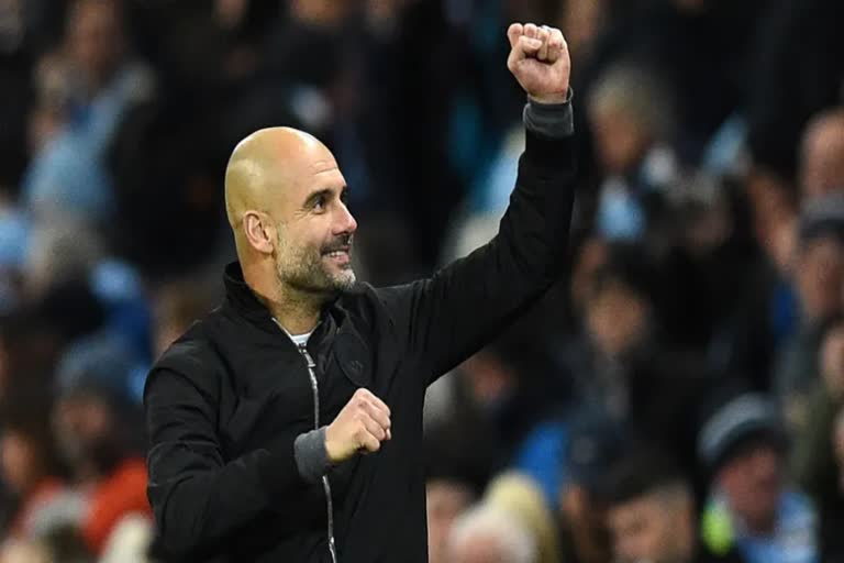 pep guardiola  manchester city  ഇംഗ്ലീഷ് പ്രീമിയർ ലീഗ്  English premier league  Pep Guardiola promises Man City will win premier league  Premier League title race  Pep Guardiola promises City will give all of their lives to retain league  അവസാന മത്സരത്തിൽ മാഞ്ചസ്റ്റർ സിറ്റി കിരീടം സ്വന്തമാക്കും  Pep Guardiola promises