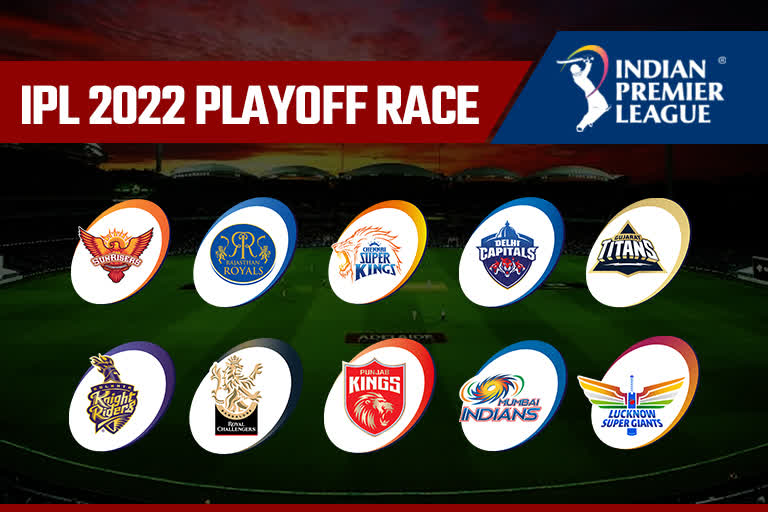 Indian Premier League 2022 Playoff Scenario  IPL 2022 Playoff Scenario  IPL 2022  Playoff Scenario  ipl latest News  ipl point Table  Sports News  Cricket News  ipl latest Score  आईपीएल 2022  आईपीएल की खबरें  आईपीएल 2022 प्लेऑफ  आईपीएल 2022 अंक तालिका  आईपीएल 2022 प्वाइंट टेबल