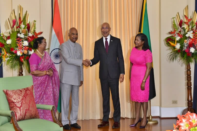 President Kovind meets Jamaica Gov-Gen Patrick Allen; discusses bilateral cooperation