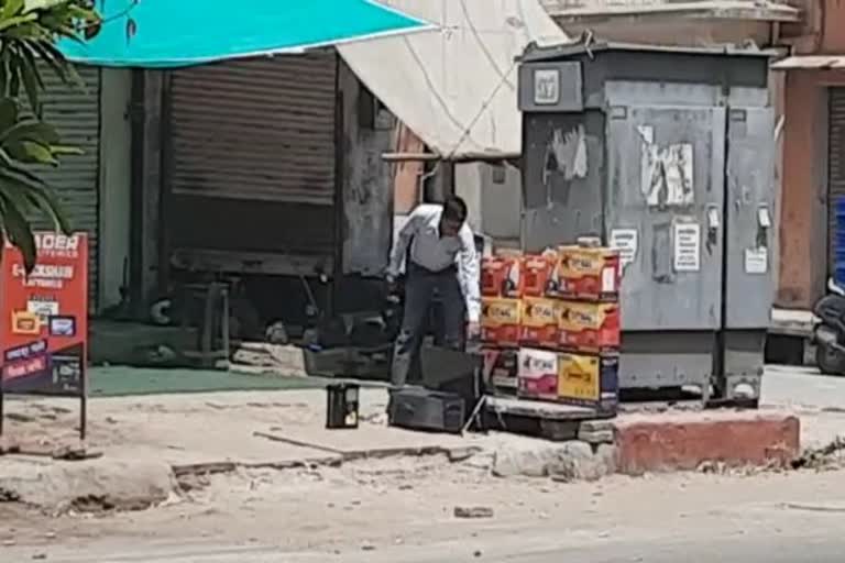 Suspicious bag found outside SOG office created a stir