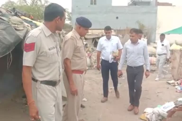 Search operation in the slum of Bhiwani