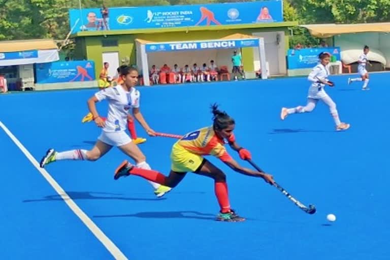 Senior women's hockey  Karnataka vs Odisha  Senior women hockey final  women hockey final  hockey final Match  Sports news  सीनियर महिला हॉकी  हॉकी फाइनल  ओडिशा हॉकी टीम  कर्नाटक हॉकी टीम  खेल समाचार