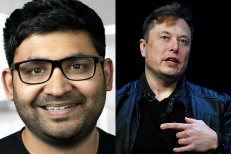 Elon Musk Parag Agrawal tweet war