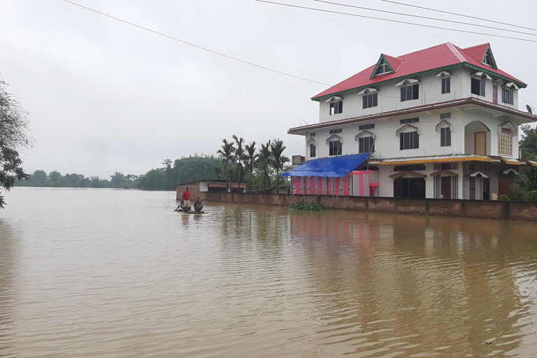 Flood situation become critical in Tezpur