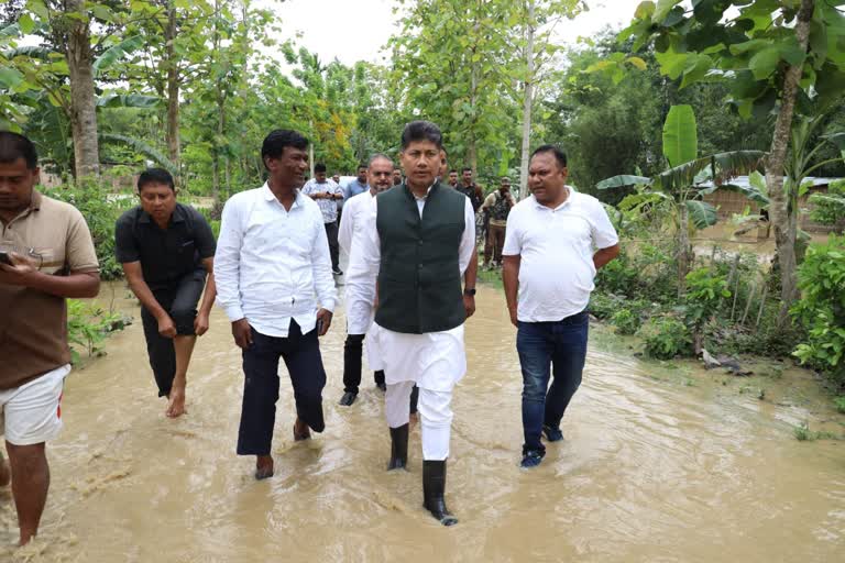 বৰষুণৰ বাবে স্থগিত মথাউৰি নিৰ্মাণৰ কাম: চৰকাৰৰ বিৰুদ্ধে ঠিকাদাৰৰ ক্ষোভ