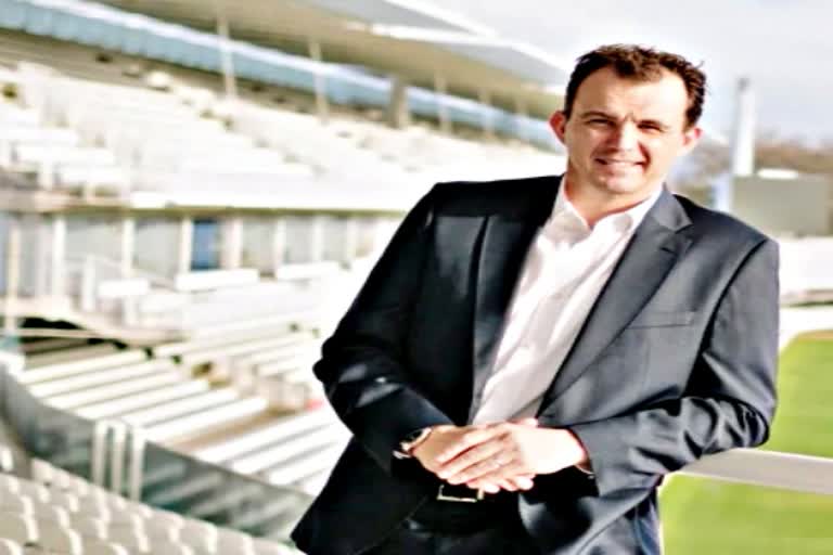 CEO Harrison announces resignation  england cricket board  cricket news  sports news  cricket news in hindi  Test Captain  Director of Cricket  CEO  इंग्लैंड एवं वेल्स क्रिकेट बोर्ड  ईसीबी  मुख्य कार्यकारी अधिकारी  टॉम हैरिसन  ऑलराउंडर बेन स्टोक्स  tom harrison