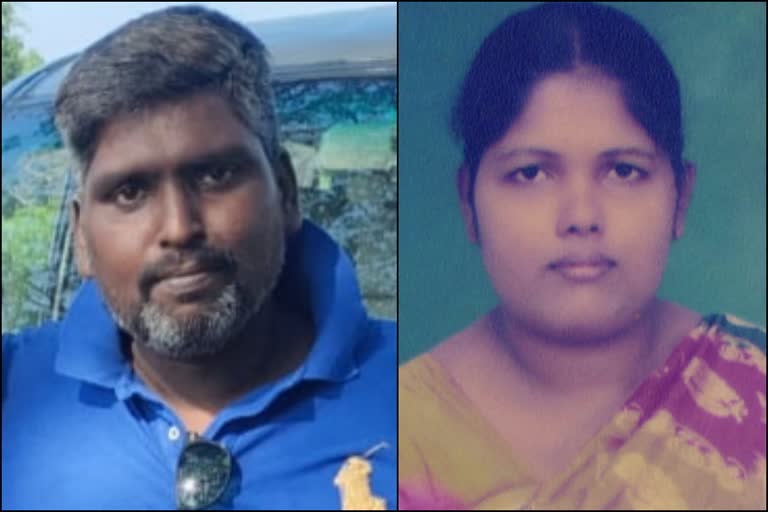 karnataka accident 2 keralites died  കർണാടകയില്‍ കാറപകടത്തില്‍ മലയാളികളായ ദമ്പതികൾ മരിച്ചു  Malayalee couple dies in Car accident in Karnataka  കർണാടകയിലെ ബെൽഗാമിലുണ്ടായ കാറപകടത്തിൽ കോവളത്തെ ദമ്പതികള്‍ മരിച്ചു ട