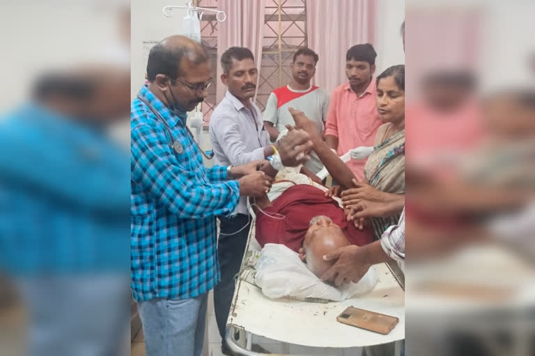 Accident to Padma Shri Vanjeevi Ramaiah