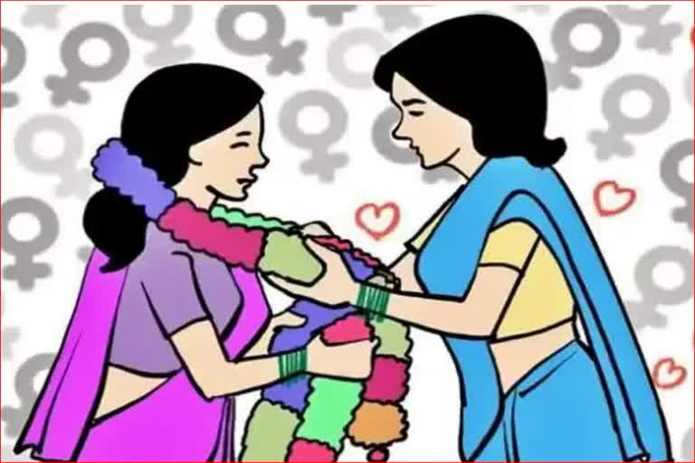 homosexual cousin sisters married in temple in greater noida