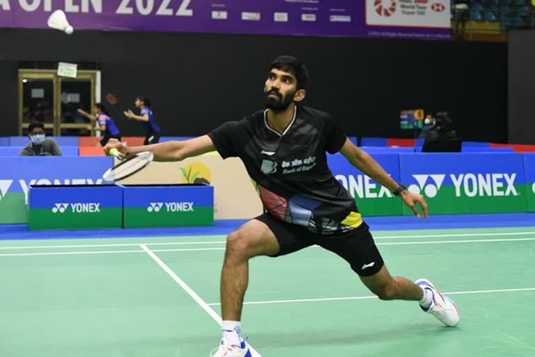 Kidambi Srikanth in Thailand Open, Kidambi Srikanth in second round, Thailand Open updates, Indian badminton news