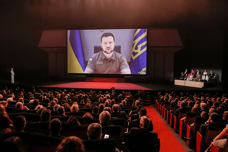 Zelensky at Cannes