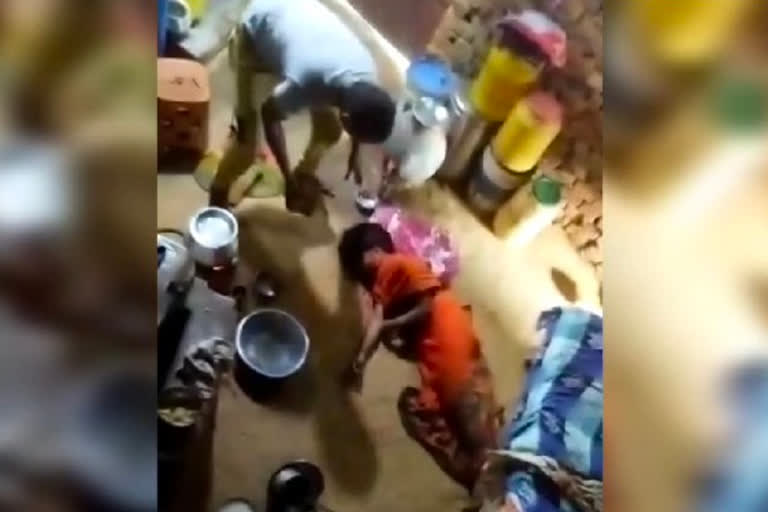 man has brutally thrashed his wife