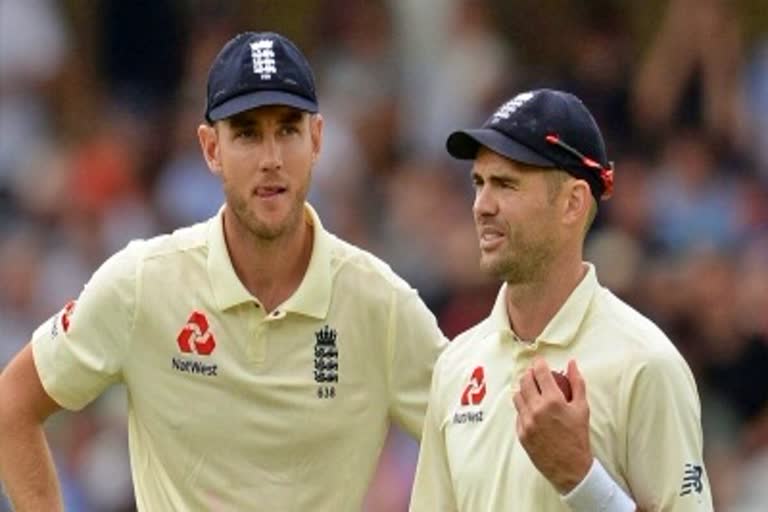 Anderson and Broad  England Test squad  England Test vs New Zealand  England Cricket Team  New Zealand Cricket Team  Sports News  Cricket News  इंग्लैंड और वेल्स क्रिकेट बोर्ड  गेंदबाज जेम्स एंडरसन  स्टुअर्ट ब्रॉड  खेल समाचार  इंग्लैंड टेस्ट टीम  न्यूजीलैंड टेस्ट टीम  मैथ्यू मॉट  कोच बनाए गए मैथ्यू मॉट  इंग्लैंड टी20 टीम  इंग्लैंड वनडे टीम  england t20 team  England ODI team  Matthew Mott appointed coach