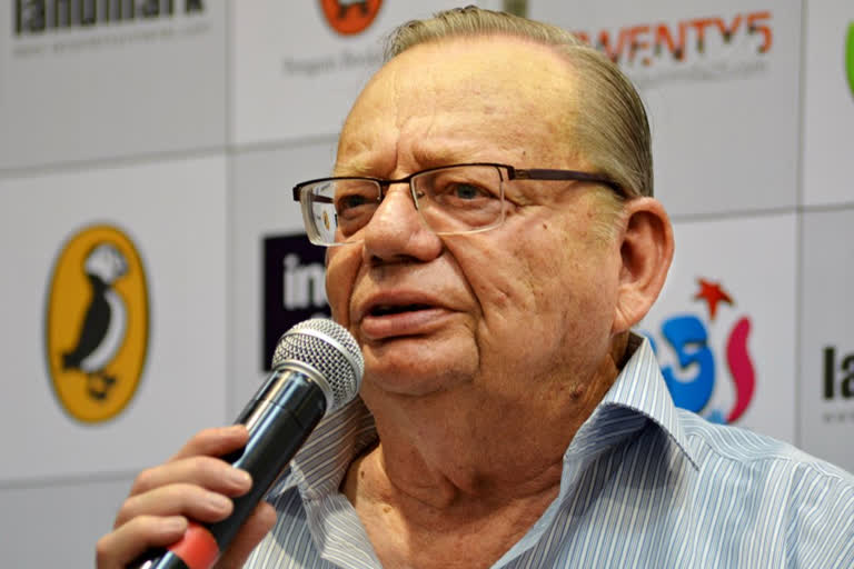 Famous Author Ruskin Bond celebrates his 88th Birthday in Mussoorie today