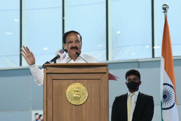 Devise multi-pronged strategy for strengthening preventive eye care: VP Naidu