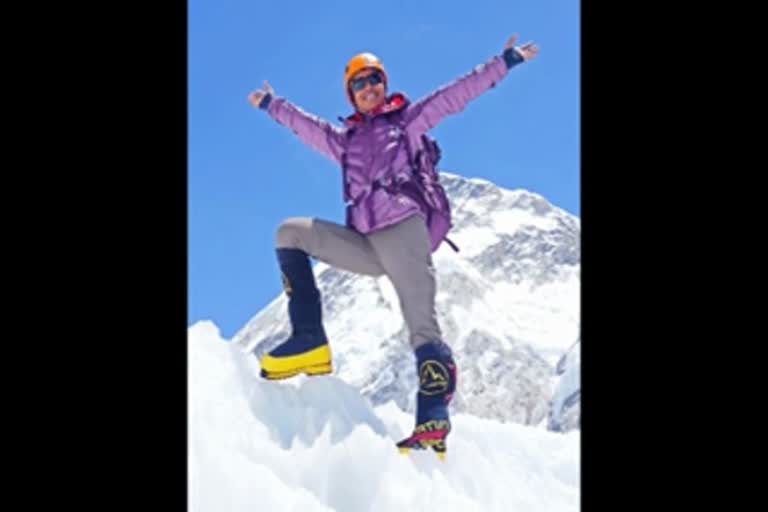 TELANGANA MOUNTAINEER SCALES THE HIGHEST PEAK