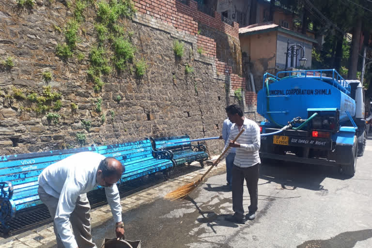 water crisis in shimla