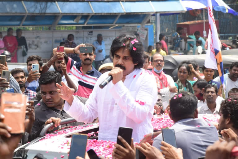 Pawan Kalyan said Janasena would contest all the seats in the coming elections