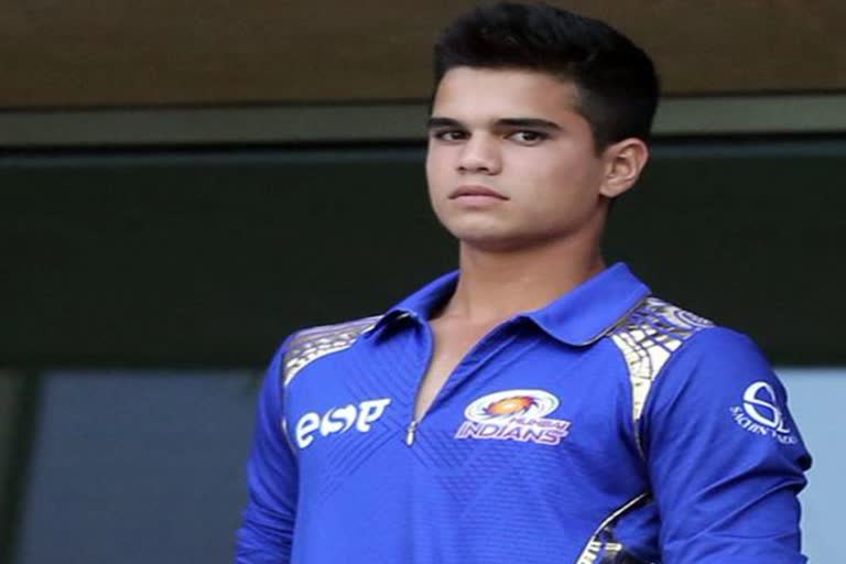 Arjun Tendulkar, Mumbai Indians, Rohit Sharma, Arjun Tendulkar bowling for MI, Mumbai Indians' Arjun Tendulkar