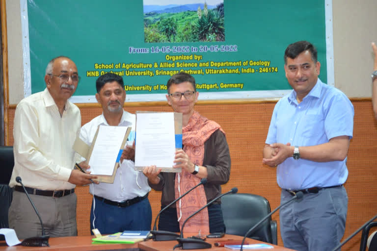 Garhwal University and Germany University MoU sign