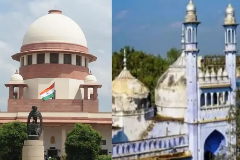 SC transfers Gyanvapi civil suit to Varanasi district judge  Gyanvapi masjid case  supreme court interim order on gyanvapi masjid case  ഗ്യാൻവാപി മസ്‌ജിദ് കേസ് വാരാണസി ജില്ല കോടതി  ഗ്യാൻവാപി മസ്‌ജിദ് സുപ്രീം കോടതി ഇടക്കാല ഉത്തരവ്