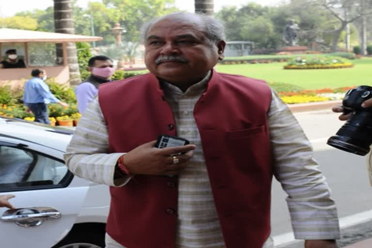 Agriculture Minister Narendra Singh Tomar