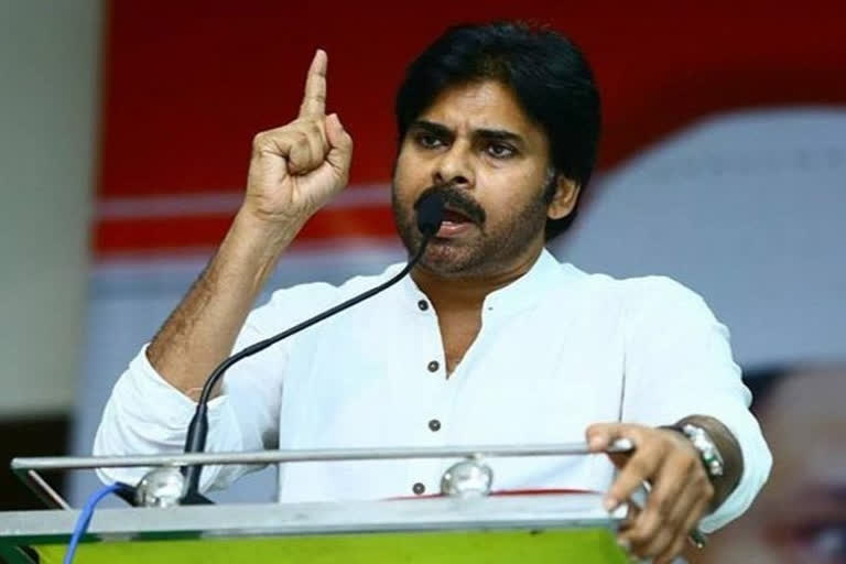 Pawan Kalyan chit chat with reporters