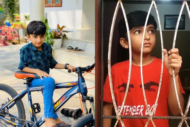 nine year old boy muhammed waiting for his lost bicycle  kasargod native muhammed lost his bicycle  നഷ്‌ടപ്പെട്ട സൈക്കിൾ തിരികെ കിട്ടുന്നതും കാത്ത് മുഹമ്മദ്  കള്ളൻ കൊണ്ടുപോയ സൈക്കിളിനായി കാത്ത് മുഹമ്മദ്  സൈക്കിൾ തിരികെ വരും എന്ന പ്രതീക്ഷയിൽ മുഹമ്മദ്