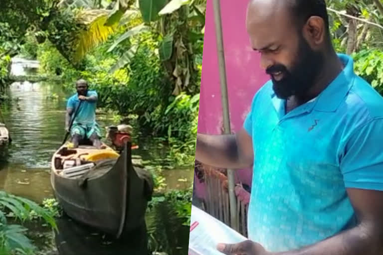 state level Kabaddi player works for daily wages as fisherman  Kabaddi  kerala Kabaddi player kj joji  Kumarakom news  കുമരകം വാര്‍ത്ത  സംസ്ഥാന കബഡി താരം മീന്‍ പിടിച്ച് ജീവിക്കുന്നു  കെജെ ജോജി കബഡി താരം  കക്ക വാരലും മീൻപിടുത്തവും ജീവിതോപാധിയാക്കി കബഡി താരം