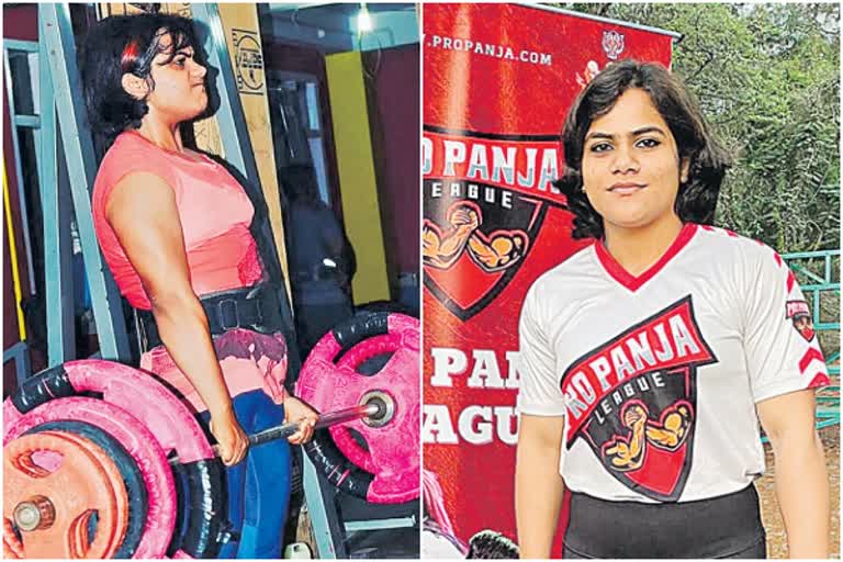 National Champion Arm wrestler Chetna sharma